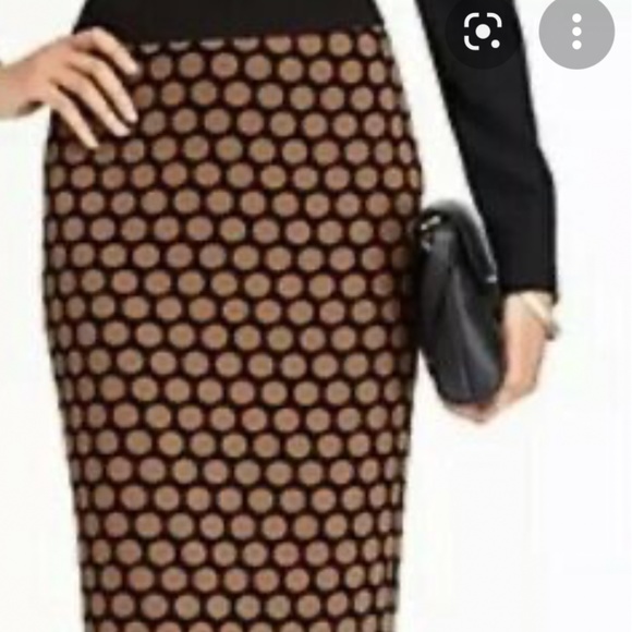 Talbots polka pencil‎ skirt. Never worn - Picture 1 of 3